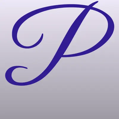 Parfens flowers, салон цветов, лого-визитка