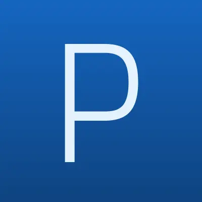 Park & Fly, сеть парковок, лого-визитка
